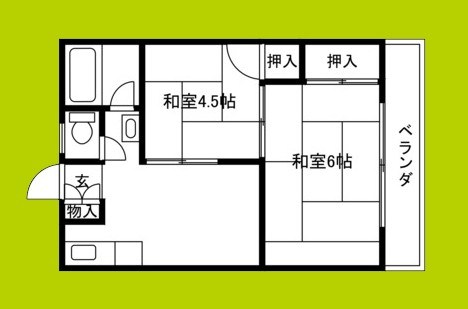 川崎ハイツ 間取り