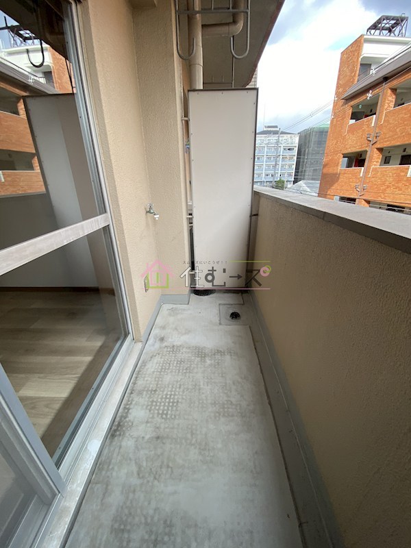 ニューマンション楠木 ベランダ