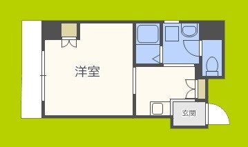 ELLE難波WEST 間取り