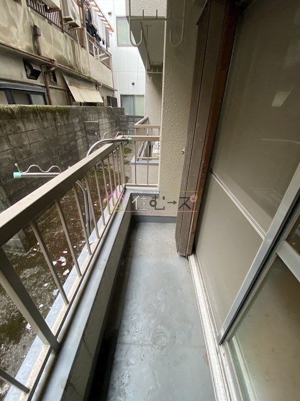 ウエキマンション ベランダ