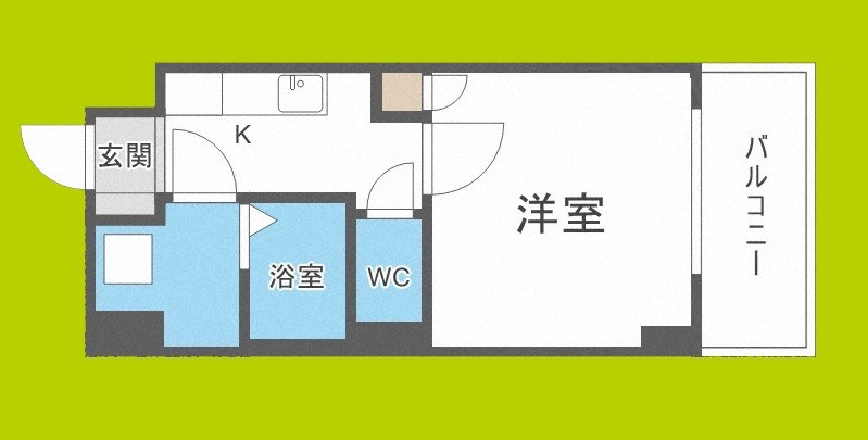 U-ro鶴橋駅前 間取り