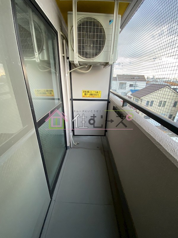 ボナール遠里小野 ベランダ