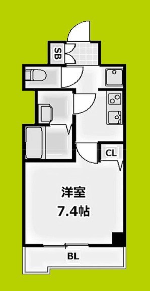 エスティライフ天王寺東 間取り