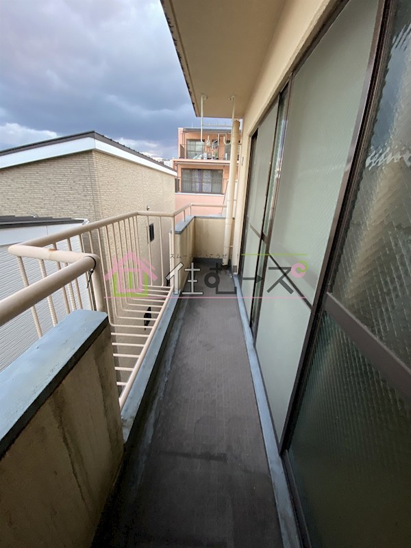 コーポ朋栄 ベランダ