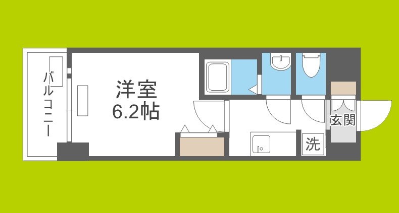 プレサンス上町台夕陽丘 間取り