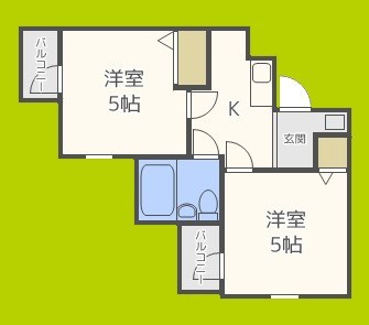 ミングルROSA 間取り