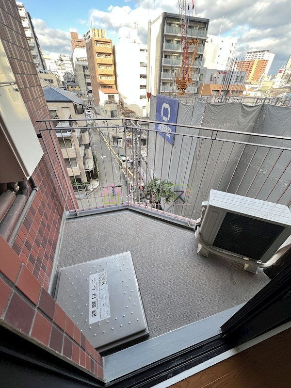 ライオンズマンション天王寺 ベランダ