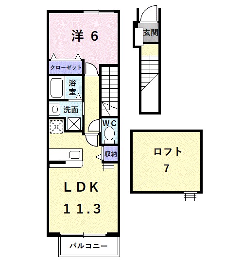 カーサ　グラシオッソ 間取り