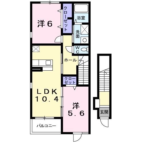 アメニティＡ 間取り