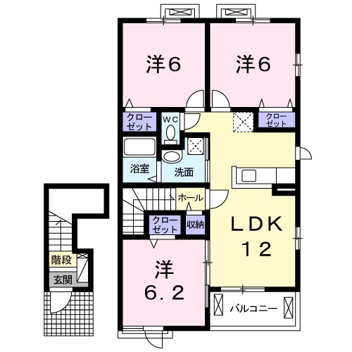 ガーデンハウスＫＫ 間取り