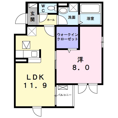 ガーデニアＫ 間取り