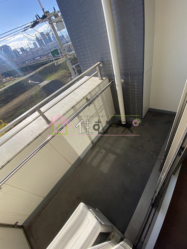 セレッソコートリバーサイドOSAKA ベランダ