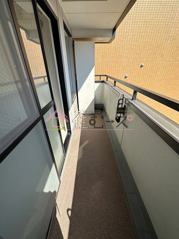 ヒルトップハイム桜川 ベランダ