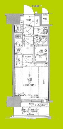 エスリード京橋グランツ 間取り