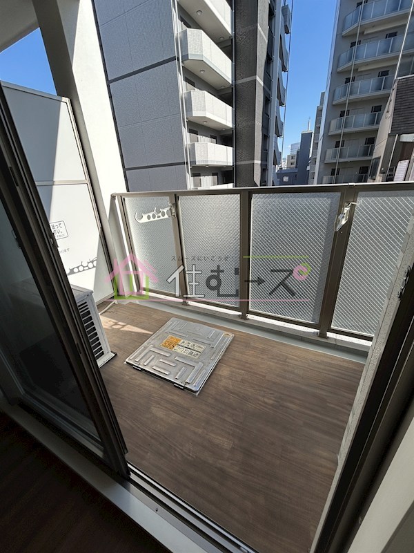エスリード京橋グランツ ベランダ