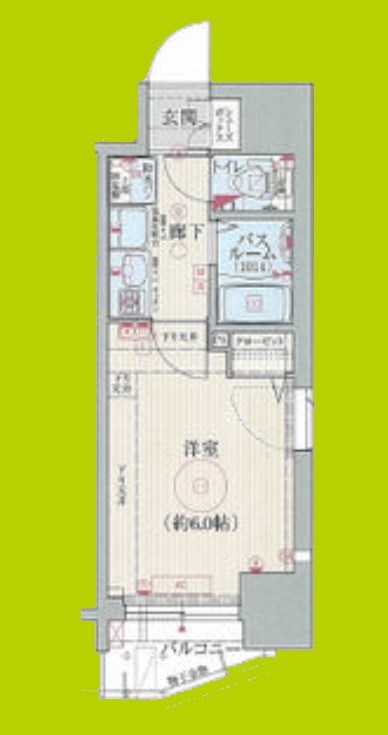エステムコート難波センチュリオ 間取り