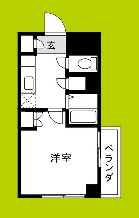 リバティ桜川 間取り