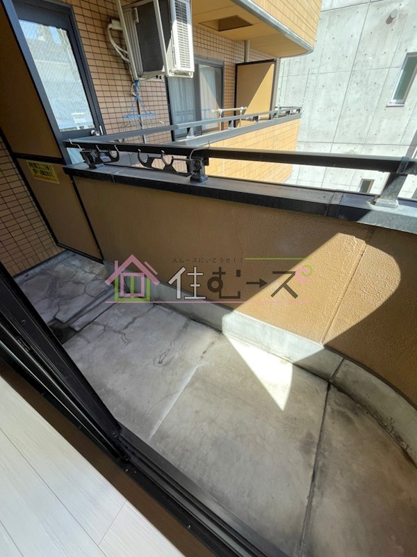 リバティ桜川 ベランダ