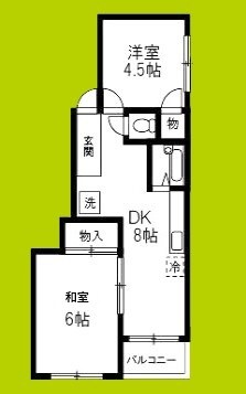 ハイツ富士 間取り