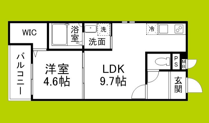 シャルマンエイトⅡ番館 間取り