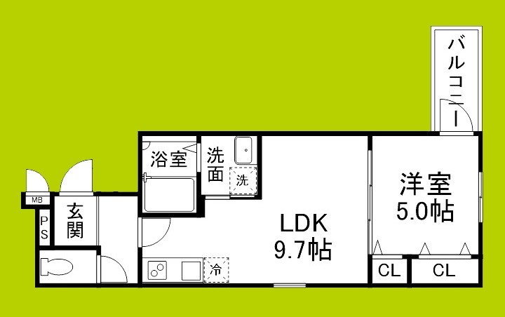 シャルマンエイトⅡ番館 間取り