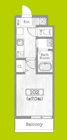 AILE南塚口V 間取り図