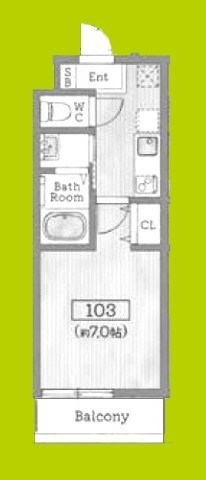 AILE南塚口V 間取り図