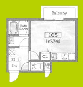 AILE南塚口V 間取り図