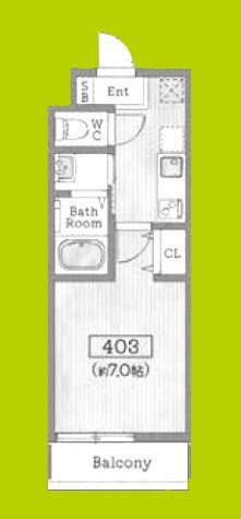 AILE南塚口V 間取り図