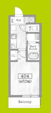 AILE南塚口V 間取り図