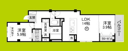 ソレイユ上汐 間取り