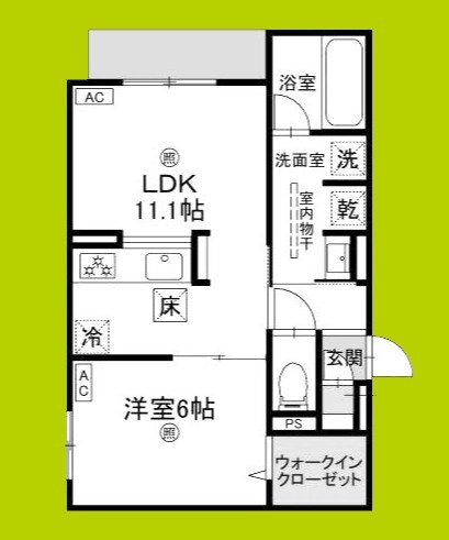 スペチアーレ背戸口 間取り