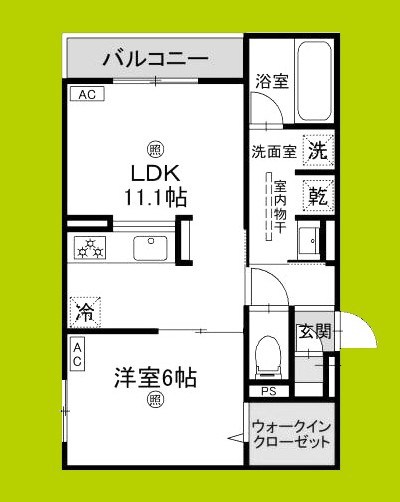 スペチアーレ背戸口 間取り図
