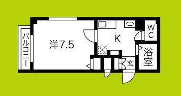 レクシア京橋TRES 間取り