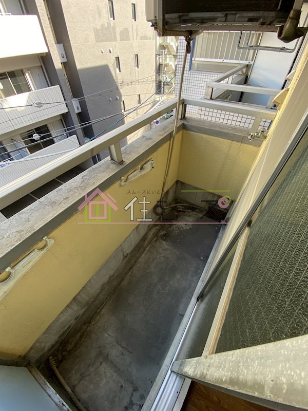 サンプラザ新北野C棟 ベランダ