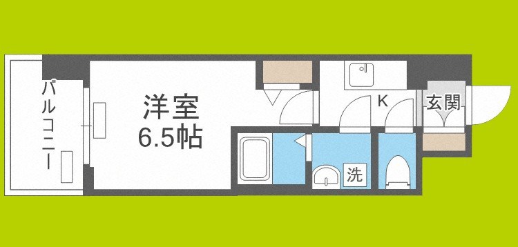 レジュールアッシュ桜宮リバーコート 間取り