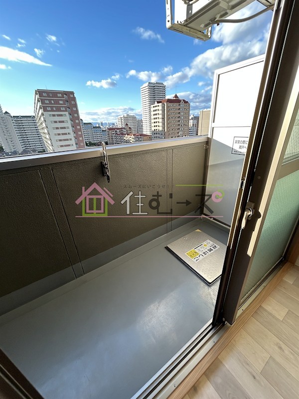 みおつくし都島 ベランダ