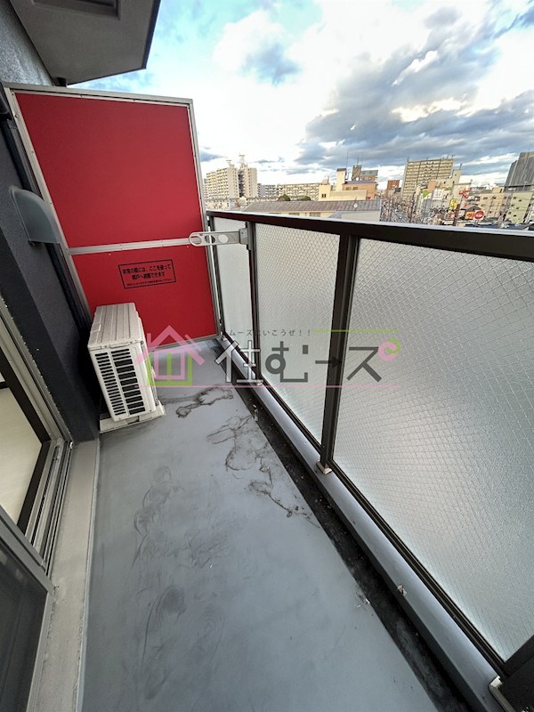 グランパシフィック毛馬 ベランダ