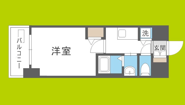 べラジオ三国駅前 間取り