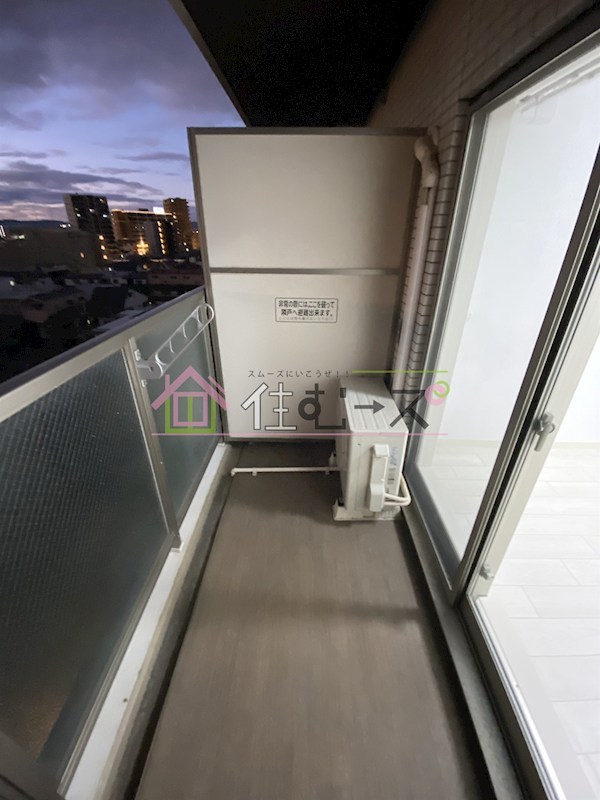 べラジオ三国駅前 ベランダ