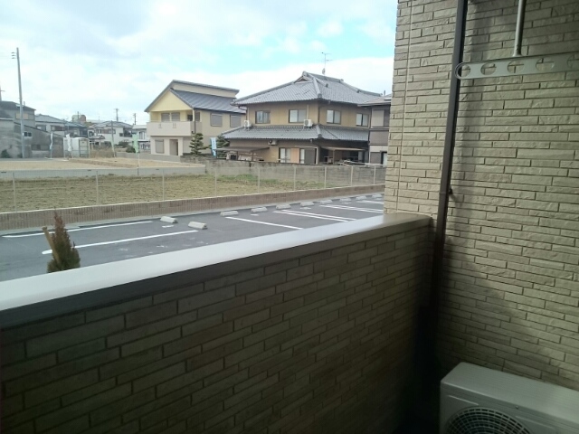 ハーベストコートＡ ベランダ