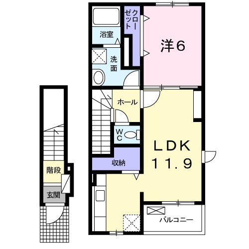 サン　プリュネ 間取り