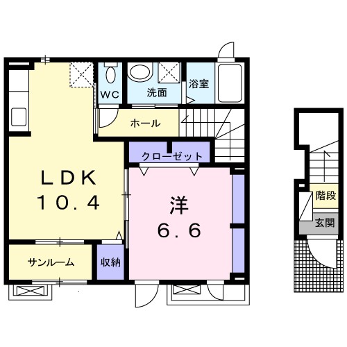 リアーレ丑寅 間取り