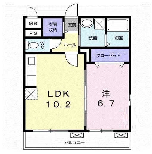ハーヴェストⅢ 間取り
