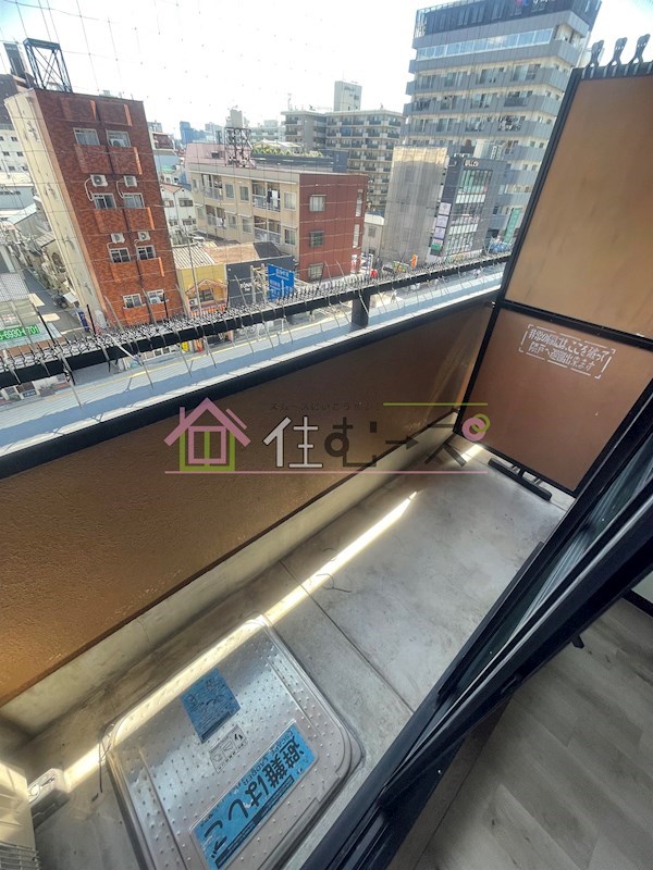 インターナショナル関目 ベランダ