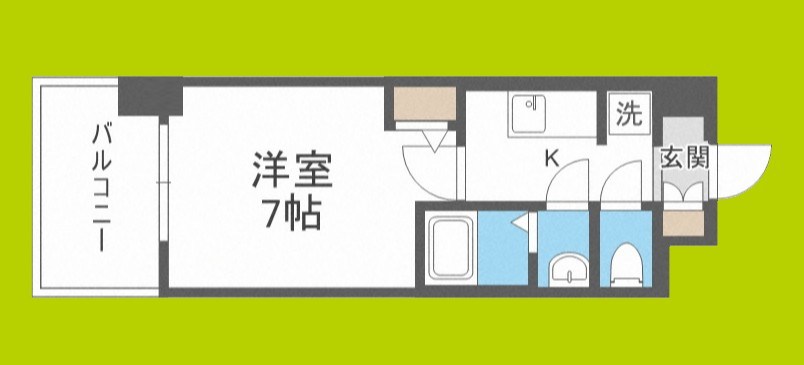 ブランシエスタ加島 間取り