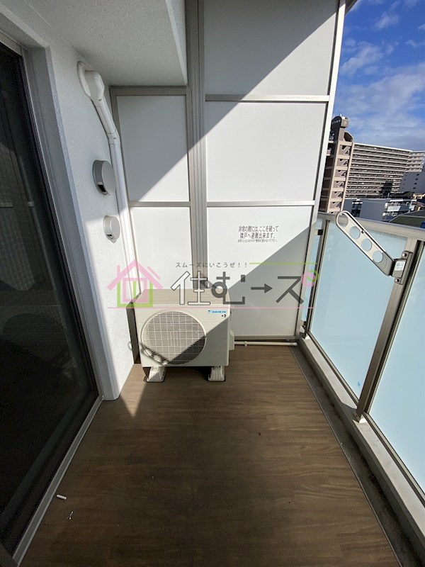 ブランシエスタ加島 ベランダ