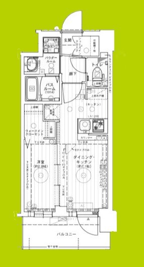 エステムコート新大阪XVIパルス 間取り