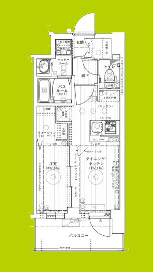 エステムコート新大阪XVIパルス 間取り
