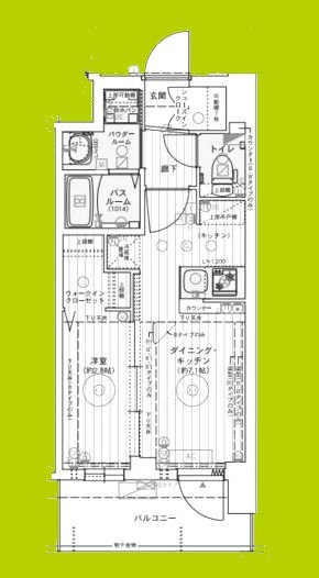 エステムコート新大阪XVIパルス 間取り